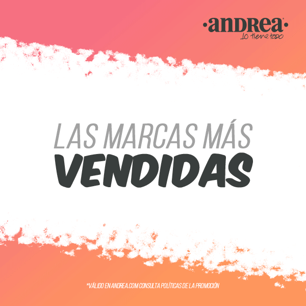 Andrea | Las marcas más vendidas